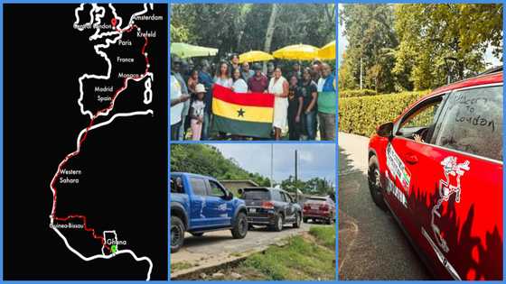 Accra To London By Road: These are the 12 Countries and 2 continents that featured in the 16-Day journey
