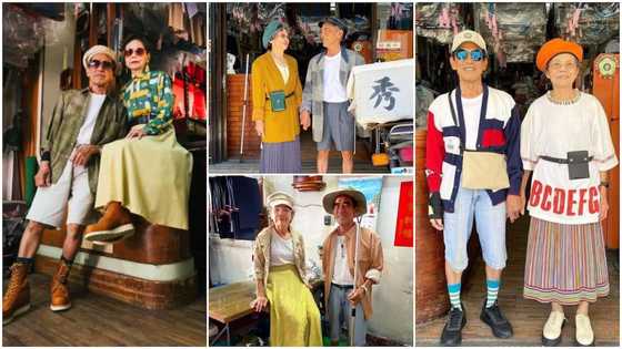 Old Couple Wear Clothes People Forgot in Their Shop, Model Them to Become Big Fashion Stars