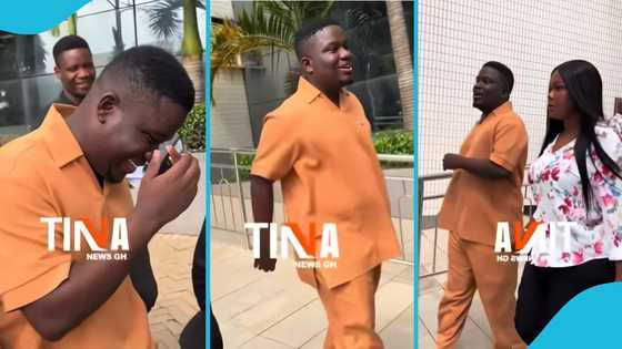 Abu Trica all smiles with baby mama Queenie as update emerges in extradition case