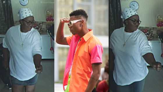 KiDi and his pretty mum take over the internet with adorable dance moves on her b'day