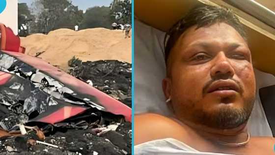 Vishwash Kumar Ramesh: Photo of British citizen who survived India crash that claimed 241 lives