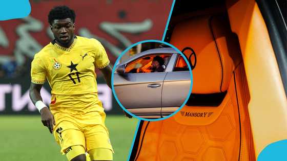 Black Stars winger marks 21st birthday with GHS 4 million Lamborghini Urus (Video)