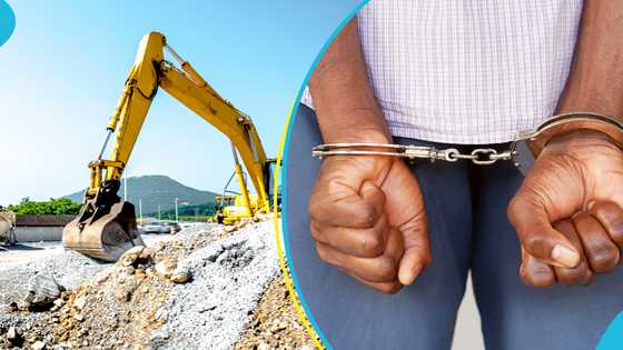 Chief arrested for unauthorised road works to deal with flooding, others in Asokwa