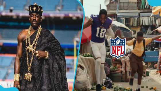 NFL shoots Super Bowl commercial in Makola market featuring five superstars, fans react