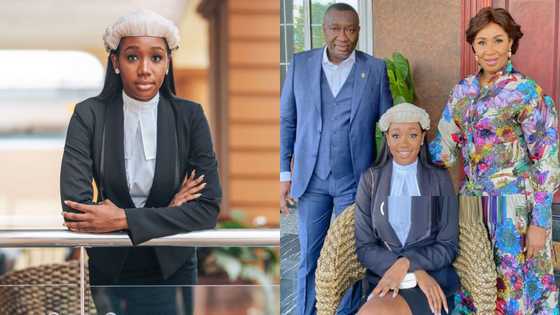 Beautiful photos drop as Ernest Ofori Sarpong's daughter becomes a lawyer