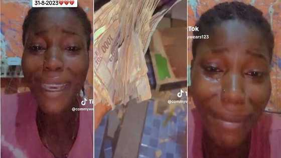 "I spent my life savings on him": Lady loses brother to sickness after emptying account, weeps in video