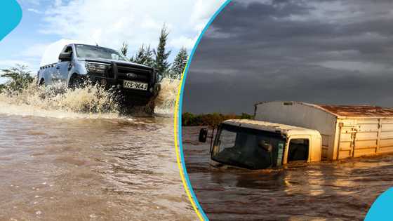 Accra-Cape Coast highway caves in from flooding at Gomoa Okyereko after contractor diverts Ayensu River