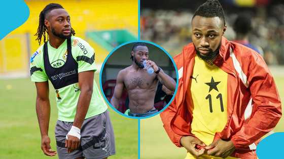 Semenyo flaunts shredded physique at Black Stars training; fans react