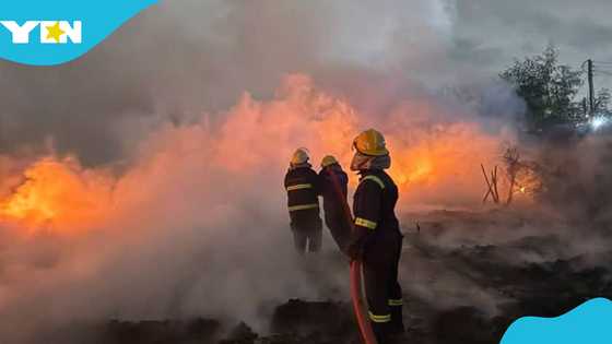 Hundreds left homeless after devastating fire in Asawase