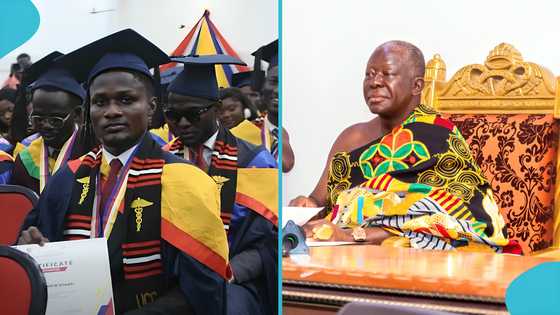 UCC graduation: Young doctor bags 10 awards, shows gratitude to Asantehene for paying his fees