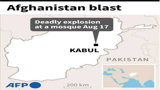 Death toll in Kabul mosque blast rises to 21: police