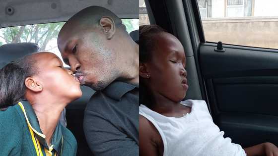Dad causes stir as he posts daughter's before and after school photos