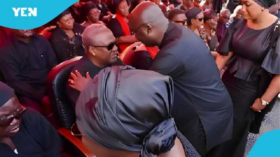 Ghana Helicopter Crash: Dr Bawumia pays heartfelt visit to President John Mahama