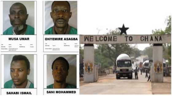 Ghana on high alert; publishes faces of Boko Haram members who broke jail in Nigeria