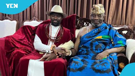 Olu of Warri pays historic courtesy call on Ga Mantse