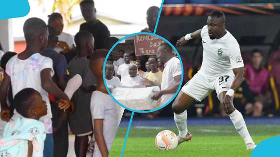 Bernard Tekpetey: Ghana Striker Donates to Royal Seed Orphanage in Kasoa