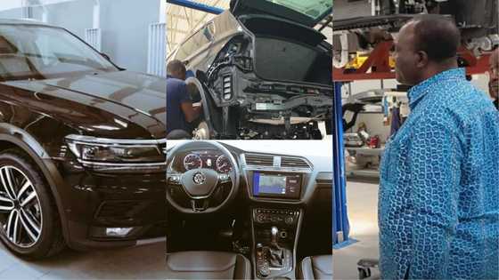 VW successfully assembles Ghana's first luxury Highline Plus cars as first photos pop up