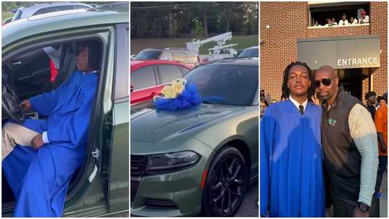 Boy receives posh car gift from parents after graduating from high school, video warms hearts: "Love it"