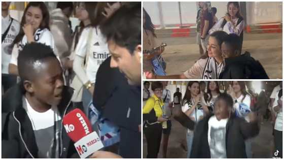 Yaw Dabo gets featured in a spanish media house after Manchester City and Real Madrid's match