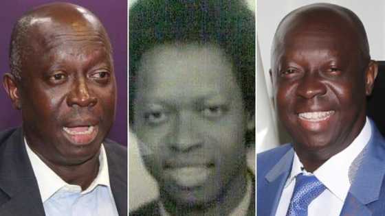 Old photos of Kwabena Yeboah with afro hair pops up as he celebrates 27 years as GTV Sports Highlights presenter