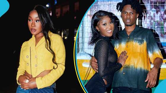 Efia Odo addresses her past relationship with Kwesi Arthur, peeps react