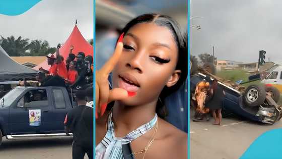 Yaa Baby: Mourners attending GH Kobby's deceased lover's funeral involved in accident