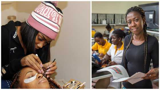 "Get a real job" - Lady who makes $1,500 per day as lash technician asked by parents to quit & take up teaching