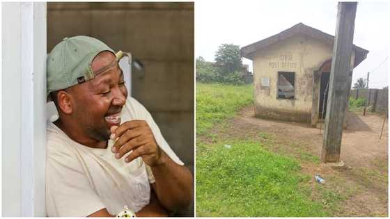Man shares a photo of a run down post office that is still in operation