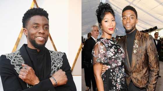 Chadwick Boseman's wife tearfully accepts actor's Golden Globes award with powerful tribute