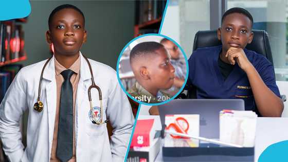 Ghana's youngest medical doctor enrols in new school to pursue master's few years after making history, video