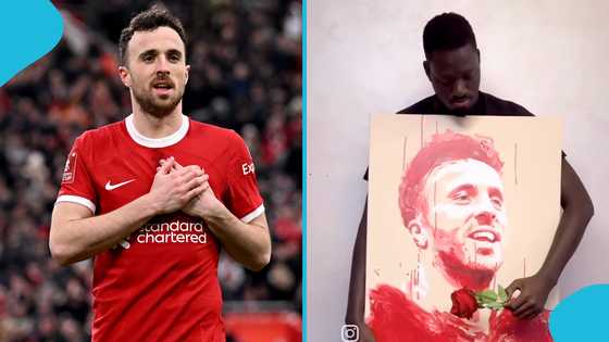 Remembering Diogo Jota: Artist creates gorgeous hand and rose tribute painting in emotional video.