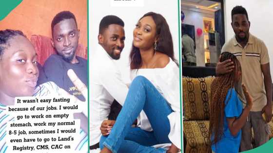 Job paying salary in dollars: Lady fasts for boyfriend, his life changes, he becomes landlord