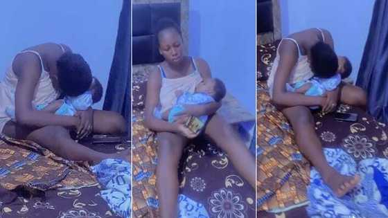 Woman who welcomed 1st child cries out over struggles of raising newborn