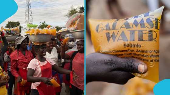 Galamsey: Ghanaians hawk polluted water to protest illegal mining, video drops