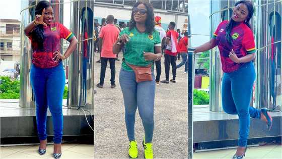 Peace FM and UTV's Vim Lady hospitalised over Hearts-Kotoko match; photo of her in sick bed drops
