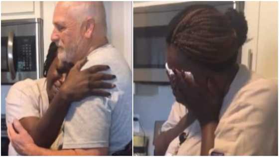 Struggling woman going to fill gas with last GHc30 gets help from 'oyibo' man; later receives over GHc208k