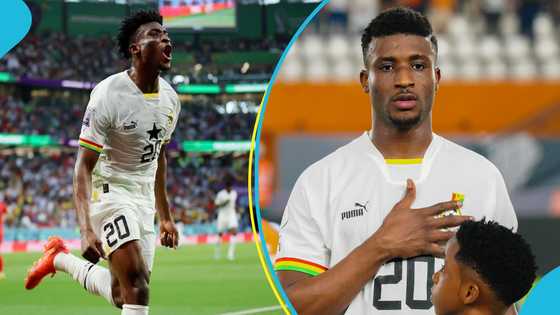 Mohammed Kudus fumes, attacks critics on X after Black Stars game with CAR: "Shawn dey fool"
