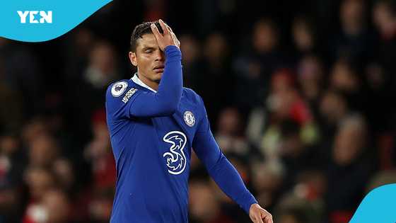 Chelsea nightmare continues with Thiago Silva watching on helplessly (photo)