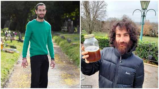 Man who drinks his month-old urine claims keeps him younger & cure his depression