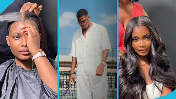 Sharaf Mahama's rumoured girlfriend looks flawless without makeup: "You can see her in dumsor"