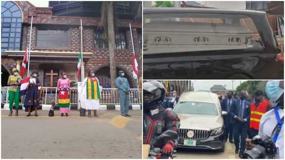 Just in: Prophet TB Joshua finally laid to rest, photos & video emerge as many say their farewells
