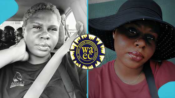 WAEC 2026: Mother reacts after seeing exam results of daughter, who wants to study law