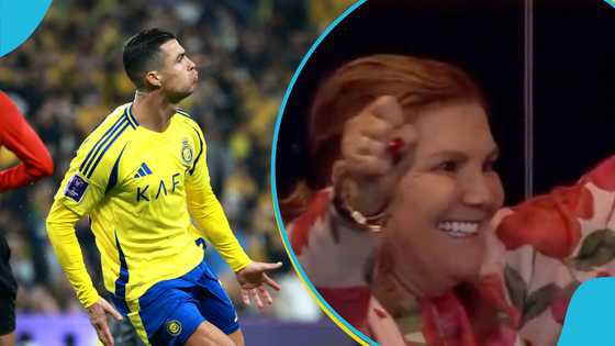 Emotional Moment: Ronaldo’s mother celebrates passionately as he scores at 40