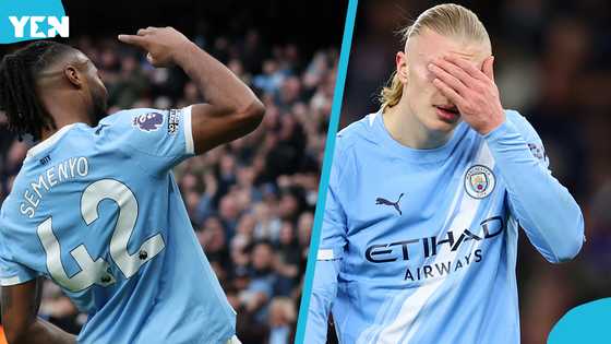 2025/26 EPL: Semenyo surpasses Haaland in a key performance metric