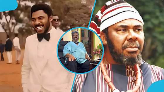 Pete Edochie’s new look sparks emotional reactions from fans online
