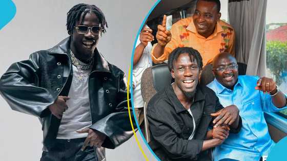 "E pained boys": King Paluta talks about cashing out big from Bawumia, peeps react