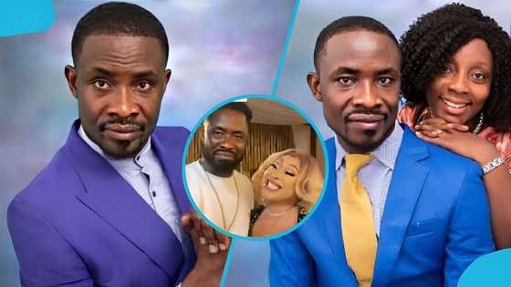 Rev Charlotte Oduro's ex-husband vibes with pretty lady at a party, video drops