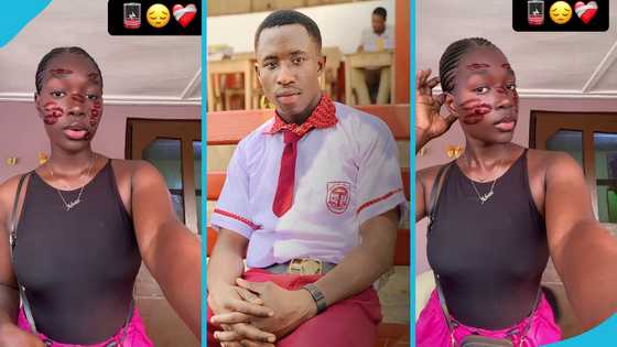 C Confion's girlfriend Sandra wears too much lip gloss, mourns him in video with Kofi B's song