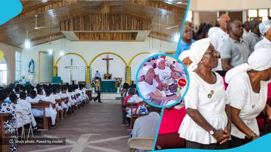 “Holy Family”: Catholic Women Fellowship spotted drinking beer in church outfits