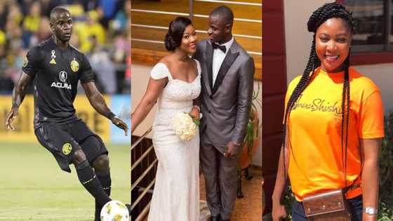 Jonathan Mensah's wife drops romantic photos to celebrate the football star's b'day
